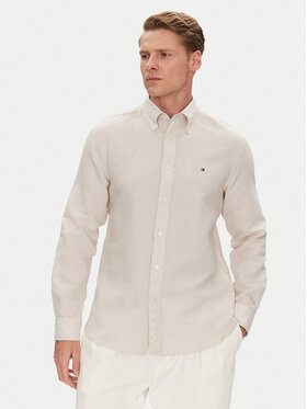 Tommy Hilfiger Tommy Hilfiger Hemd MW0MW40704 Beige Regular Fit