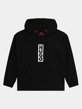 HUGO Hugo Μπλούζα G25156 S Μαύρο Regular Fit