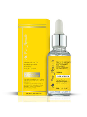 dr. Eve Ryouth dr. Eve Ryouth Potrójna elastyczność Ashwaganda Witamina C Silne aktywne serum Serum
