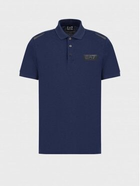 EA7 Emporio Armani EA7 Emporio Armani Tričko 6RPF24 PJ5SZ 1554 Tmavomodrá Regular Fit