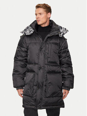 Versace Jeans Couture Versace Jeans Couture Зимно яке 77GAS428 Черен Loose Fit