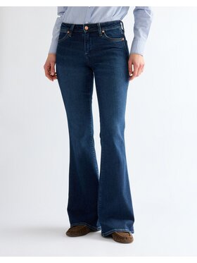Wrangler Wrangler Jeansy MONTANA Niebieski Wide Leg