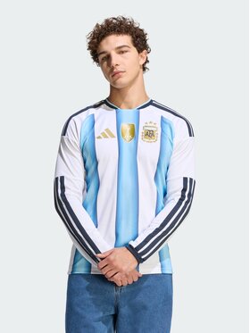 adidas adidas Koszulka techniczna Argentina 26 Home Biały Slim Fit