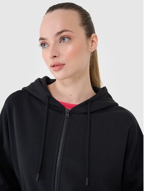 4F 4F Μπλούζα 4FRSS25TSWSF2152-20S Μαύρο Oversize