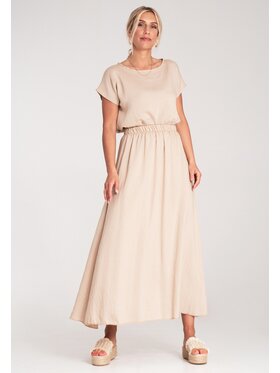 FIGL FIGL Sada halenka a sukně M1219 Béžová Regular Fit