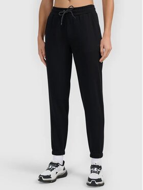 4F 4F Spodnie dresowe 4FWMM00TTROF1658-20S Czarny Jogger Fit