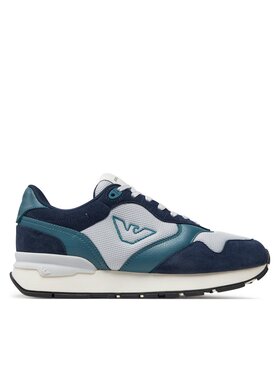 Emporio Armani Emporio Armani Sneakersy X4X642 XN951 T834 Granatowy