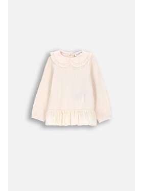 Coccodrillo Coccodrillo T-Shirt ZC4143102EBG-003 Écru Regular Fit