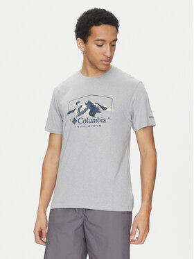 Columbia Columbia Тишърт Path Lake™ II Graphic 1934814 Сив Regular Fit