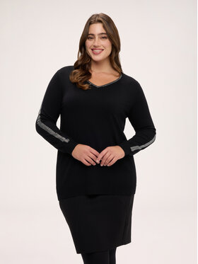 Fiorella Rubino Fiorella Rubino Maglione M574L008874N033 Nero Regular Fit