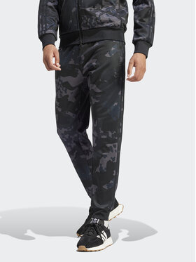 adidas adidas Παντελόνι φόρμας Camo SSTR IS0243 Μαύρο Regular Fit