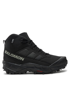Salomon Salomon Bakancs Crosstrak Waterproof L47570200 Fekete