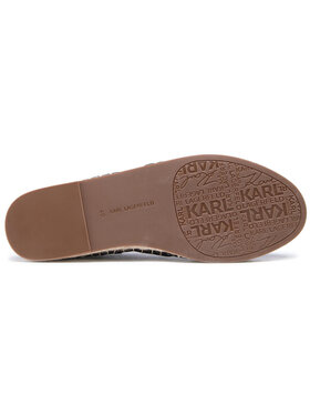 KARL LAGERFELD Espadrile KL70108 Črna