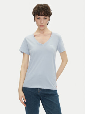 Pepe Jeans Pepe Jeans Póló Macy PL506051 Kék Regular Fit
