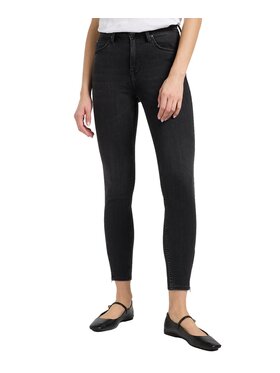 Lee Lee Jeansy 112365074 Czarny Slim Fit