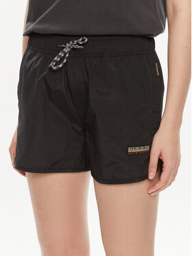 Napapijri Napapijri Pantaloncini sportivi N-Boyd NP0A4HNN Nero Regular Fit