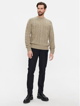 Jack&Jones Džemper 12247818 Bež Regular Fit