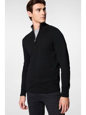 Próchnik Próchnik Sweter PM10 SW073224000040 Czarny Regular Fit