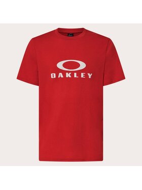 Oakley Oakley T-Shirt FOA402167 Czerwony Regular Fit