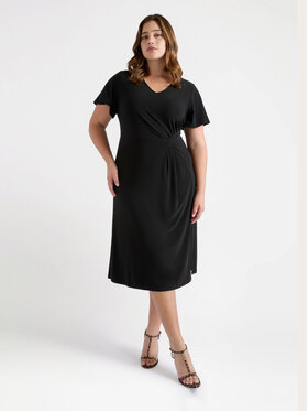 Fiorella Rubino Fiorella Rubino Vestito da giorno 7440L001099N033 Nero Regular Fit