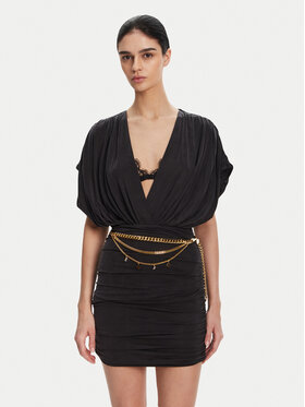 Elisabetta Franchi Elisabetta Franchi Coctailkleid AB-765-51E2 Schwarz Regular Fit