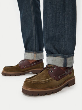 Clarks Clarks Loafers Cleyhill Boat 26186180 Πράσινο