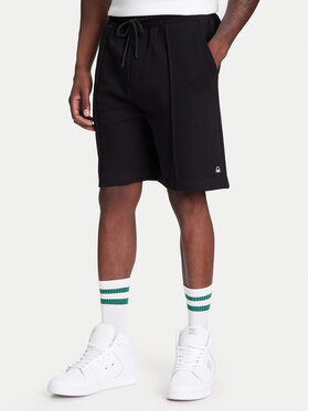 United Colors Of Benetton United Colors Of Benetton Sportske kratke hlače 342ZU900X Crna Regular Fit