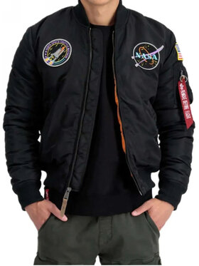 Alpha Industries Alpha Industries Bunda bomber AI.166107-212-3XL Černá Slim Fit