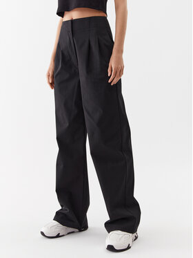 Calvin Klein Jeans Calvin Klein Jeans Pantalon en tissu J20J222133 Noir Relaxed Fit