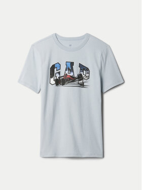 Gap Gap T-shirt 544192-01 Siva Regular Fit