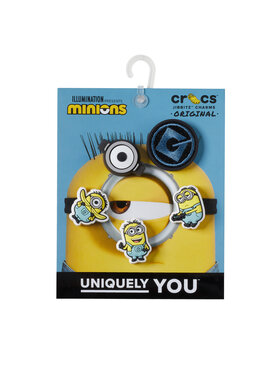 Crocs Crocs Accesorii pentru pantofi Jibbitz Minions 5pck 10012725 Colorat