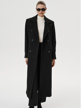 MARI PRETI MARI PRETI Cappotto Caldessa Nero Regular Fit