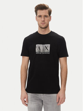 Armani Exchange Armani Exchange Футболка XM000555 AF10358 UC001 Чорний Regular Fit