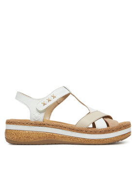 Rieker Rieker Sandalen V0919-80 Weiß