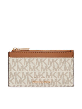 MICHAEL Michael Kors MICHAEL Michael Kors Pouzdro na kreditní karty 32F5GJ6D8B Écru