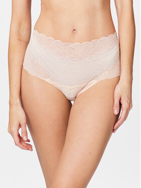 Chantelle Chantelle Klasikinės kelnaitės aukštu juosmeniu Soft Stretch C11G80 Smėlio
