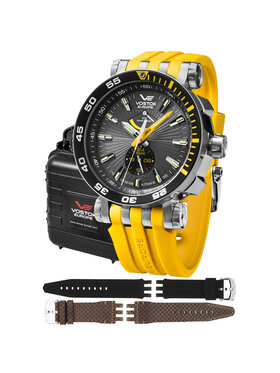 Vostok Europe Vostok Europe Zegarek YN84-575A539SY Żółty