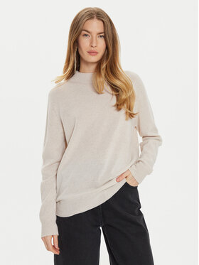 TWINSET TWINSET Svetr 242TT3480 Écru Loose Fit