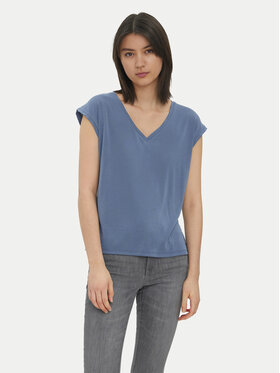 Vero Moda Vero Moda Tricou Filli 10247666 Albastru Regular Fit