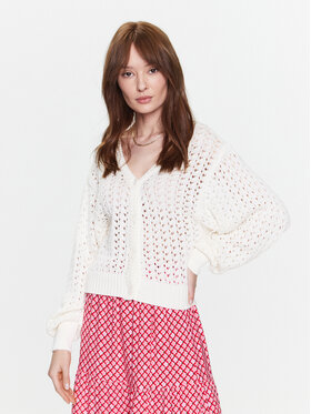 LTB LTB Кардиган Kedaza 12000 51160 Бял Regular Fit