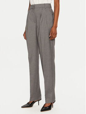 Vila Vila Stoffhose Riley 14101013 Grau Regular Fit