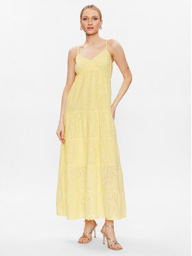 Marc Aurel Marc Aurel Sommerkleid 6820 1020 93201 Gelb Regular Fit