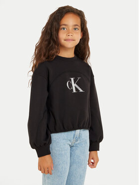 Calvin Klein Jeans Calvin Klein Jeans Μπλούζα Iridescent IG0IG02414 Μαύρο Regular Fit