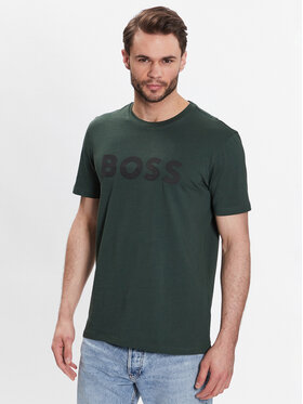 Boss Boss T-Shirt 50481923 Grün Regular Fit