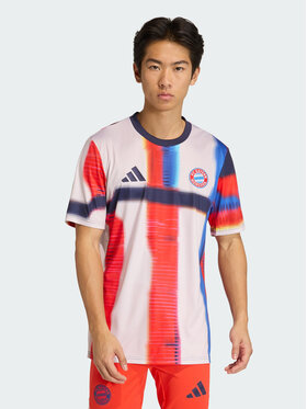 adidas adidas Koszulka techniczna FC Bayern Błękitny Slim Fit