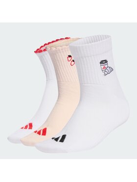 adidas adidas Skarpety długie Graphic Socks 3 Pair Pack Różowy