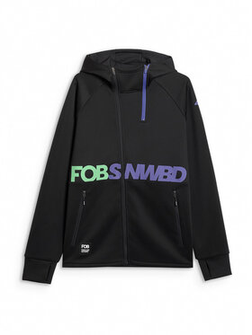 4F 4F Bluza FOB Czarny Loose Fit