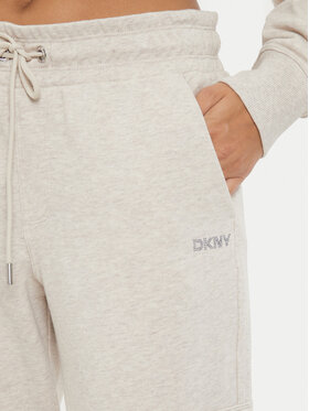 DKNY Sport Spodnji Del Trenirke DP4P3505 Siva Regular Fit