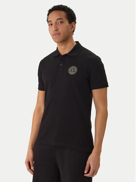 Versace Jeans Couture Versace Jeans Couture Polo 80GAGT19 CJ01T Czarny Regular Fit