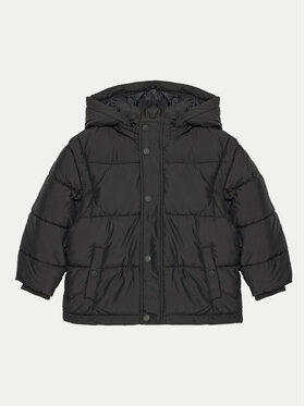 Original Marines Original Marines Žieminė striukė DEA2507B Juoda Regular Fit